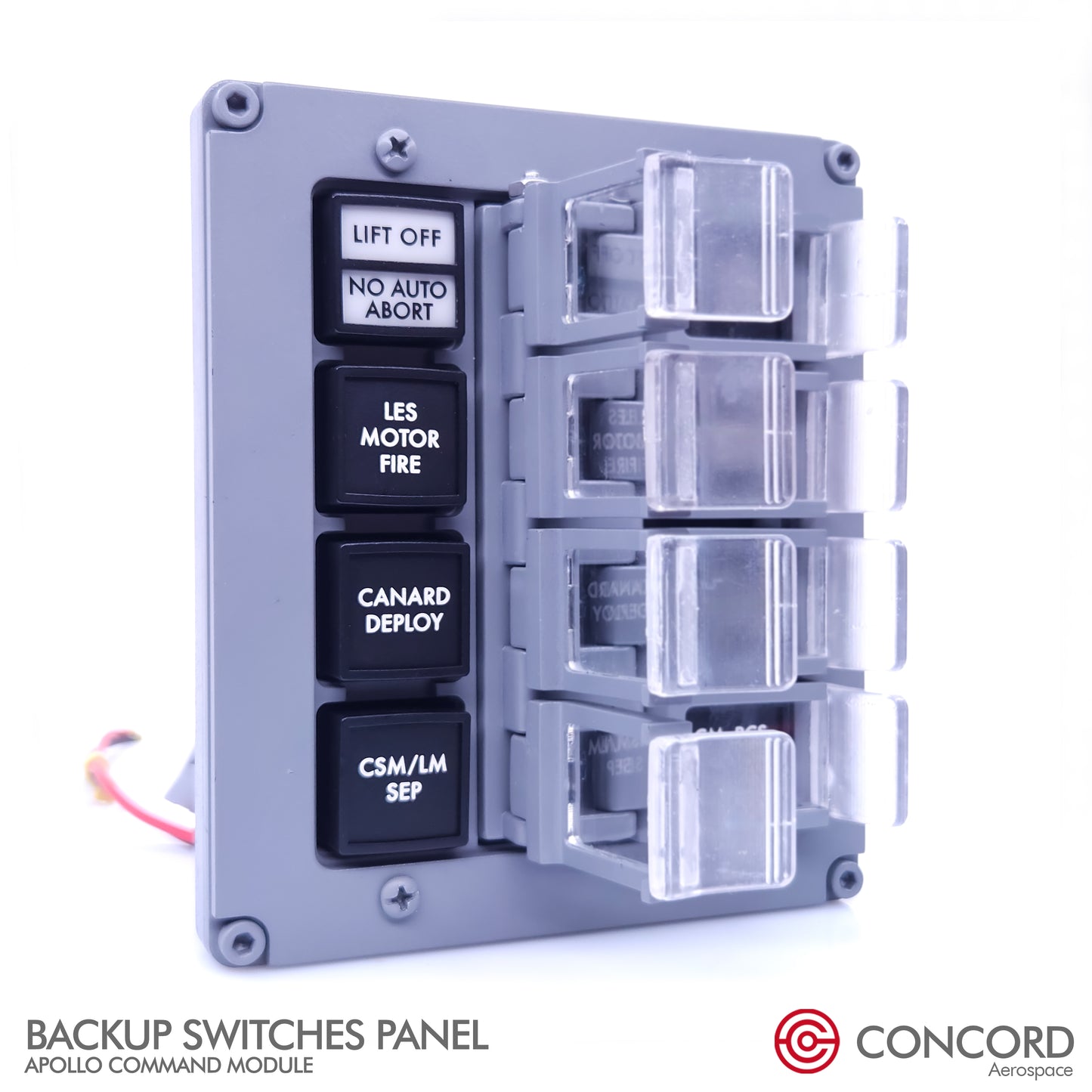 APOLLO COMMAND MODULE BACKUP SWITCHES PANEL - Concord Aerospace