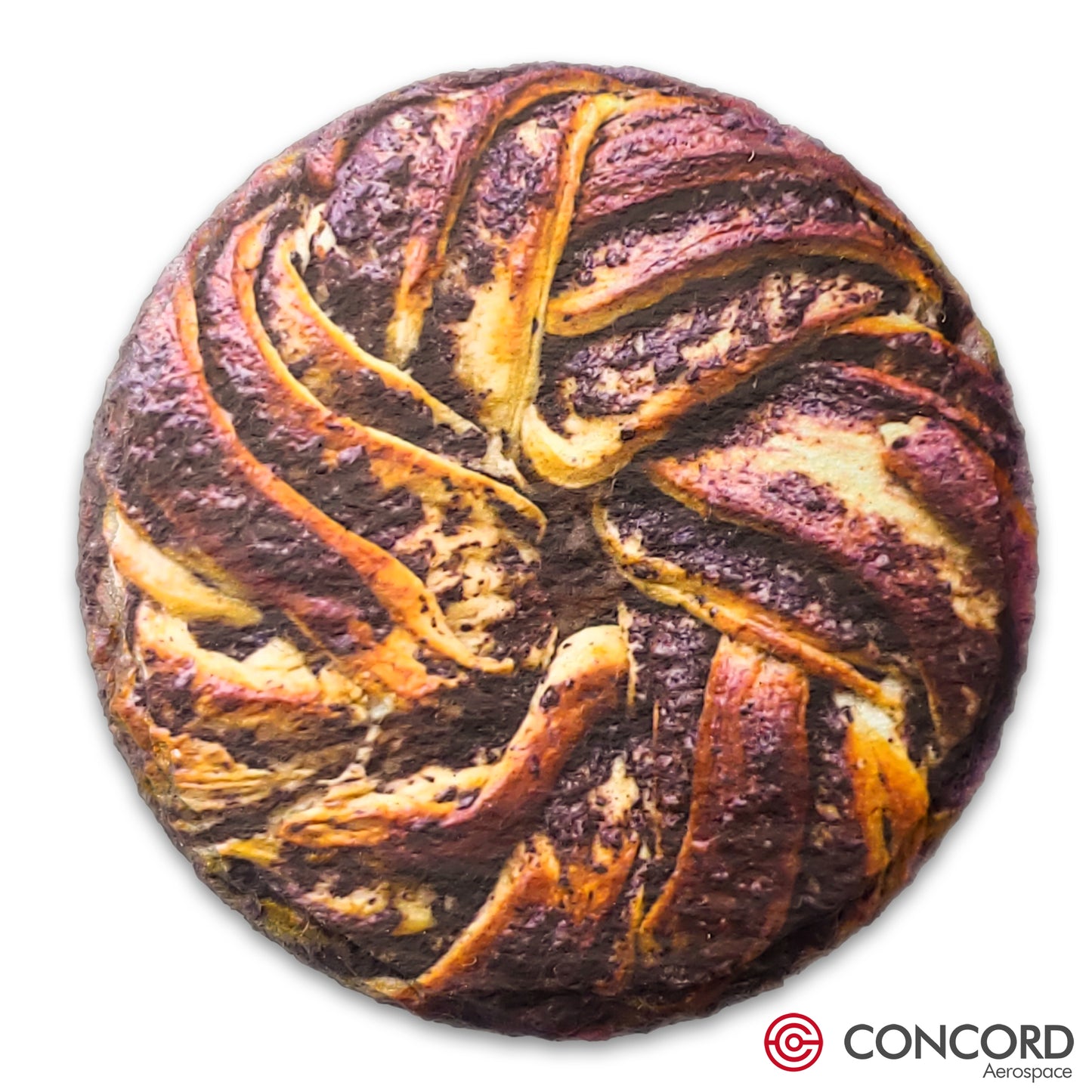 CHOCOLATE BABKA - SLATE COASTER - Concord Aerospace Concord Aerospace Concord Aerospace Coasters