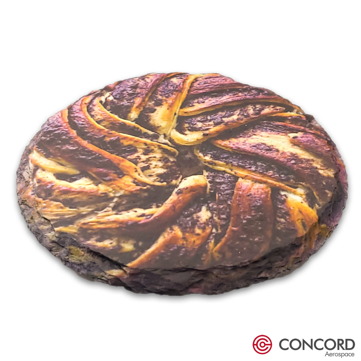 CHOCOLATE BABKA - SLATE COASTER - Concord Aerospace Concord Aerospace Concord Aerospace Coasters