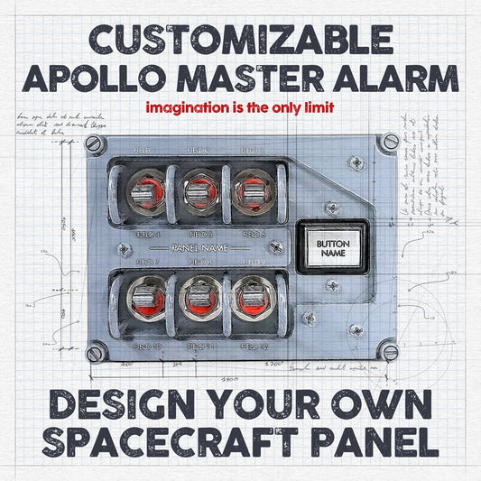 CUSTOMIZABLE APOLLO MASTER ALARM PANEL - Concord Aerospace