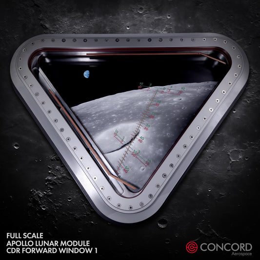 APOLLO LUNAR MODULE FORWARD WINDOW – Flight Configuration - Concord Aerospace