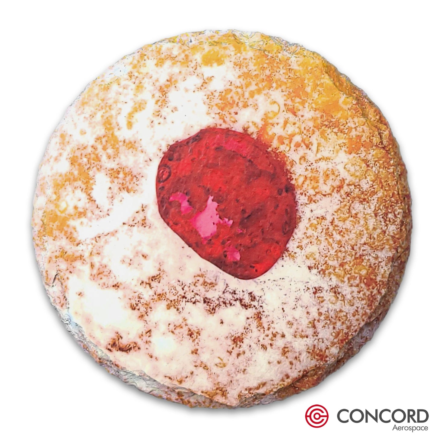 JELLY DONUT "ASTROFANIYOT" - SLATE COASTER - Concord Aerospace Concord Aerospace Concord Aerospace Coasters