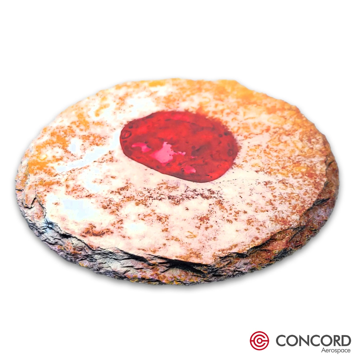 JELLY DONUT "ASTROFANIYOT" - SLATE COASTER - Concord Aerospace Concord Aerospace Concord Aerospace Coasters