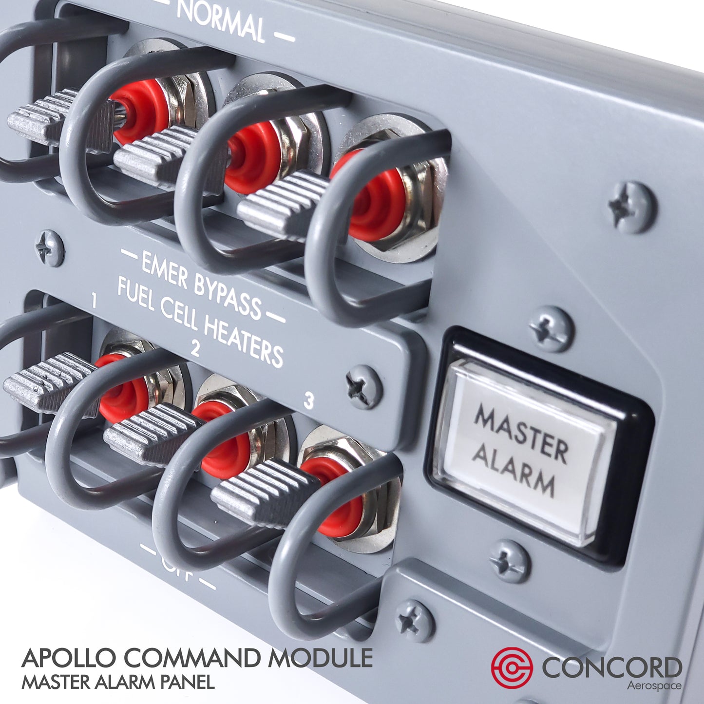 APOLLO COMMAND MODULE MASTER ALARM PANEL - Concord Aerospace