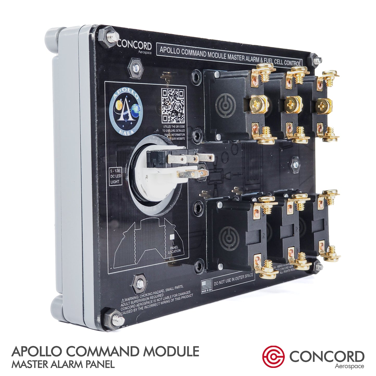 APOLLO COMMAND MODULE MASTER ALARM PANEL - Concord Aerospace