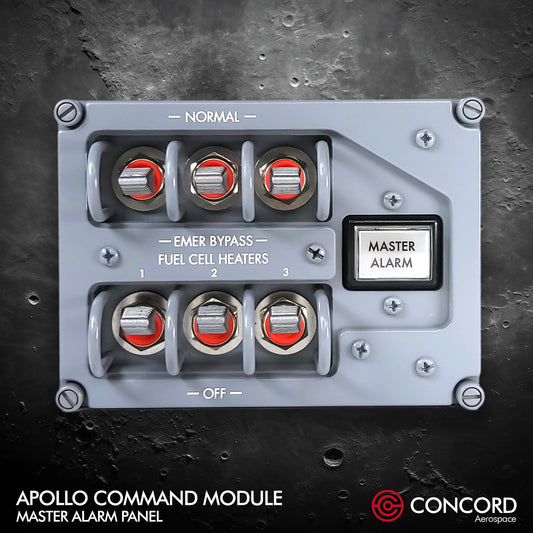 APOLLO COMMAND MODULE MASTER ALARM PANEL - Concord Aerospace