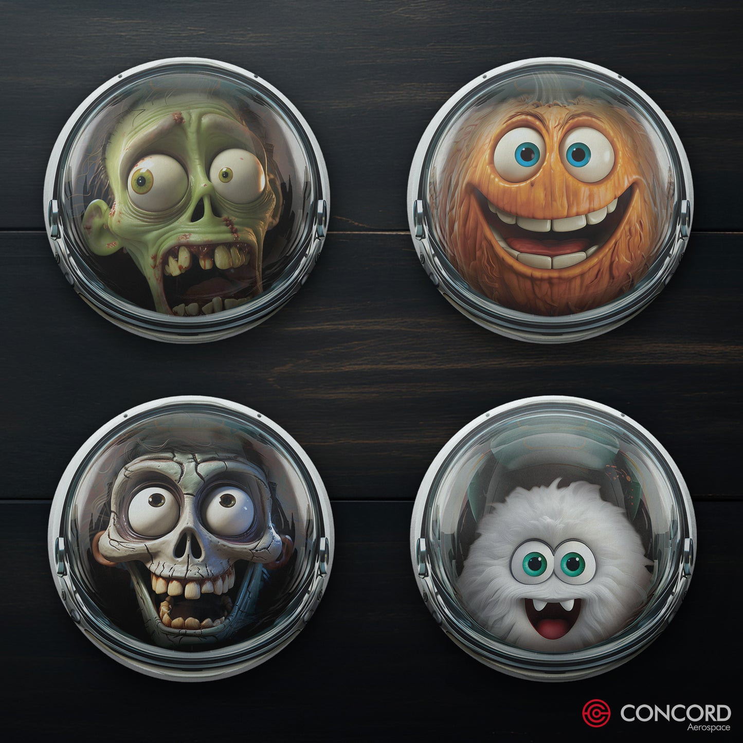 MONSTRANAUTS HAUNTED COASTERS - Concord Aerospace