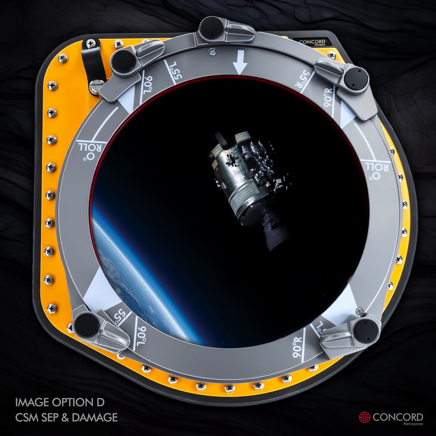 APOLLO 13 COMMAND MODULE ODYSSEY HATCH WINDOW - Concord Aerospace
