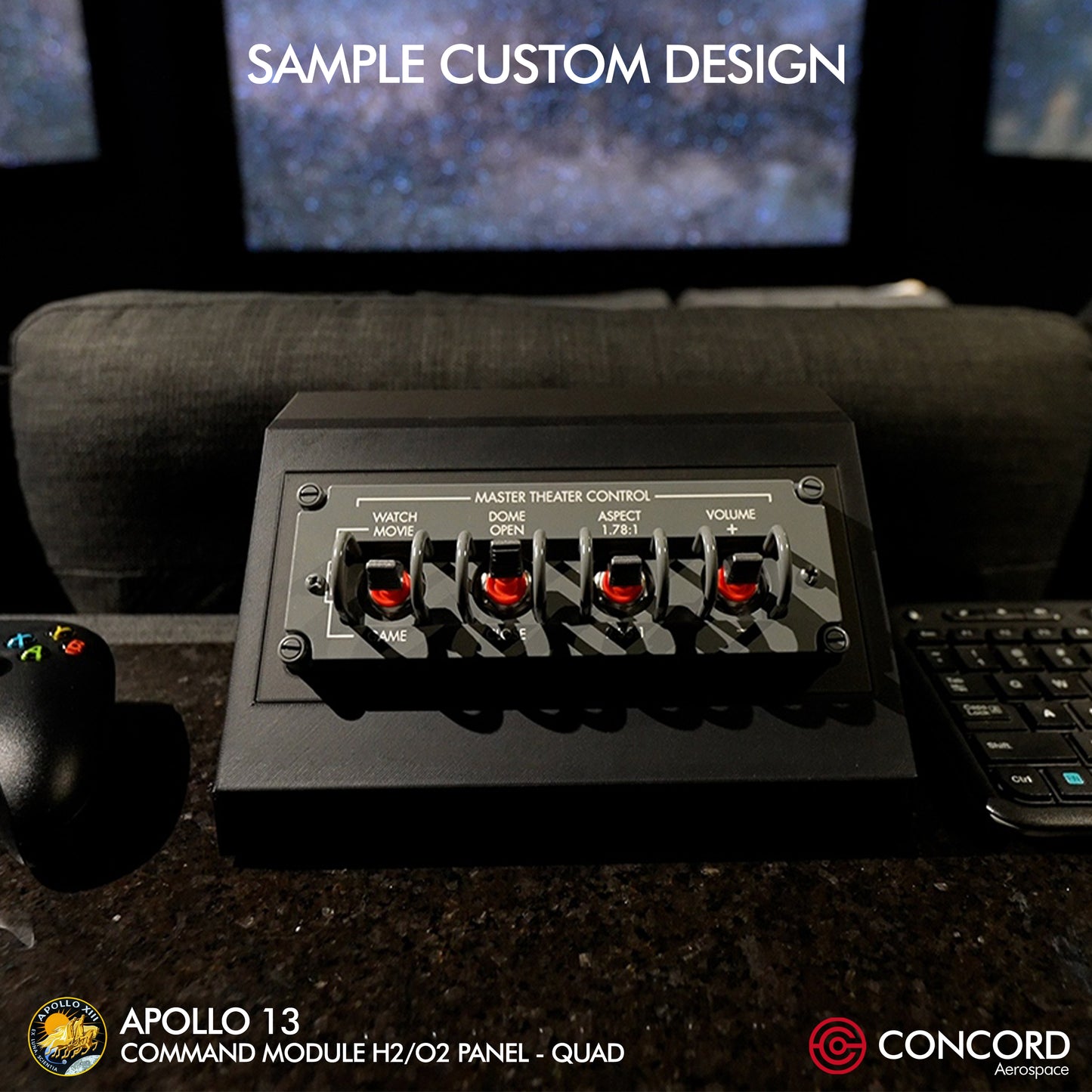 CUSTOMIZABLE APOLLO QUAD PANEL - Concord Aerospace