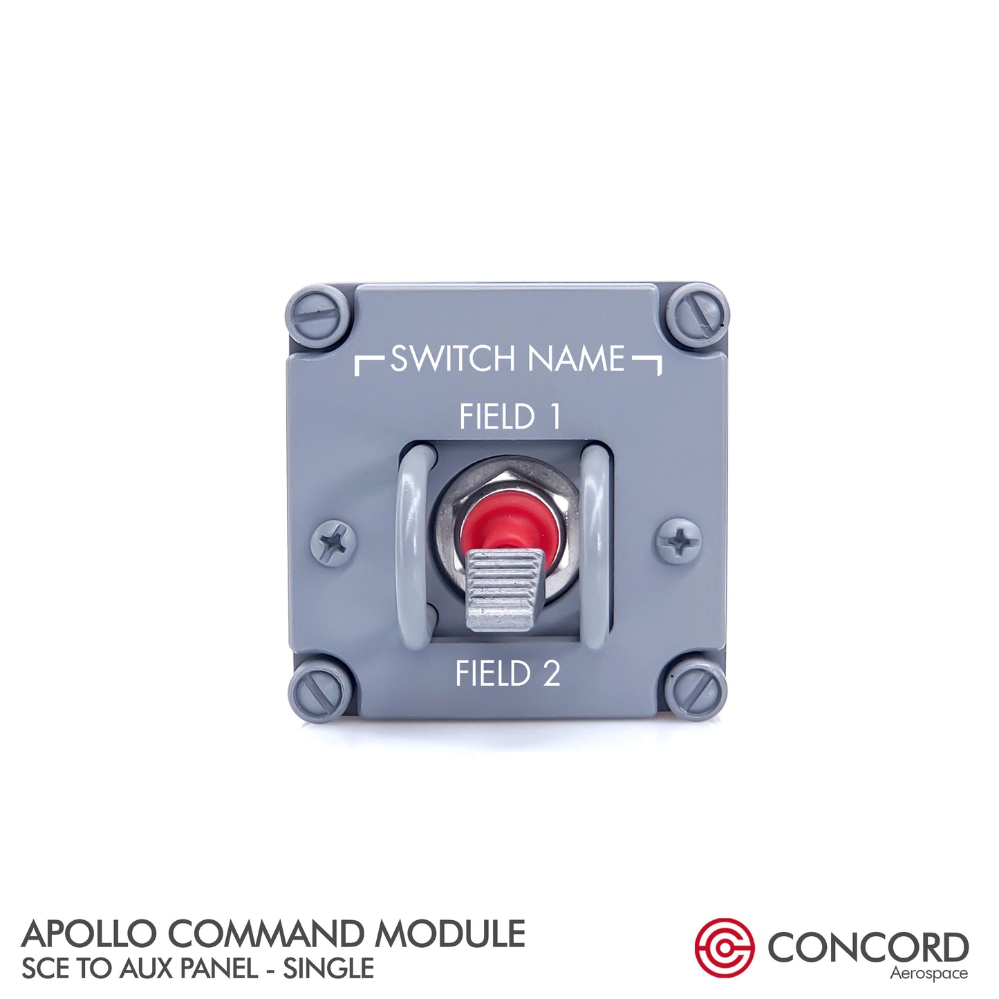 CUSTOMIZABLE APOLLO SINGLE SWITCH PANEL - Concord Aerospace