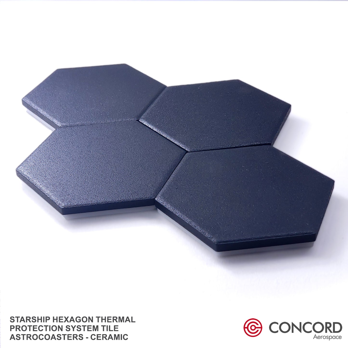 STARSHIP HEXAGON THERMAL PROTECTION SYSTEM TILE ASTROCOASTER - Concord Aerospace