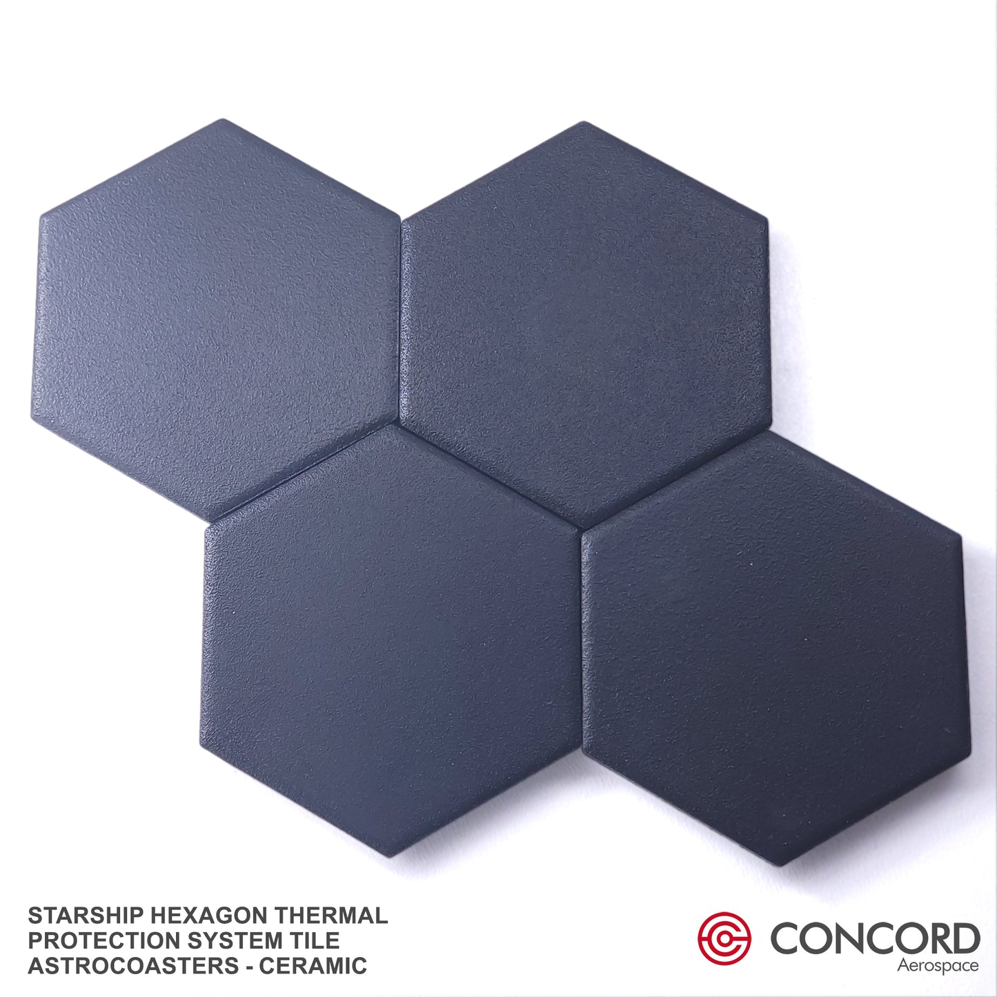 STARSHIP HEXAGON THERMAL PROTECTION SYSTEM TILE ASTROCOASTER - Concord Aerospace