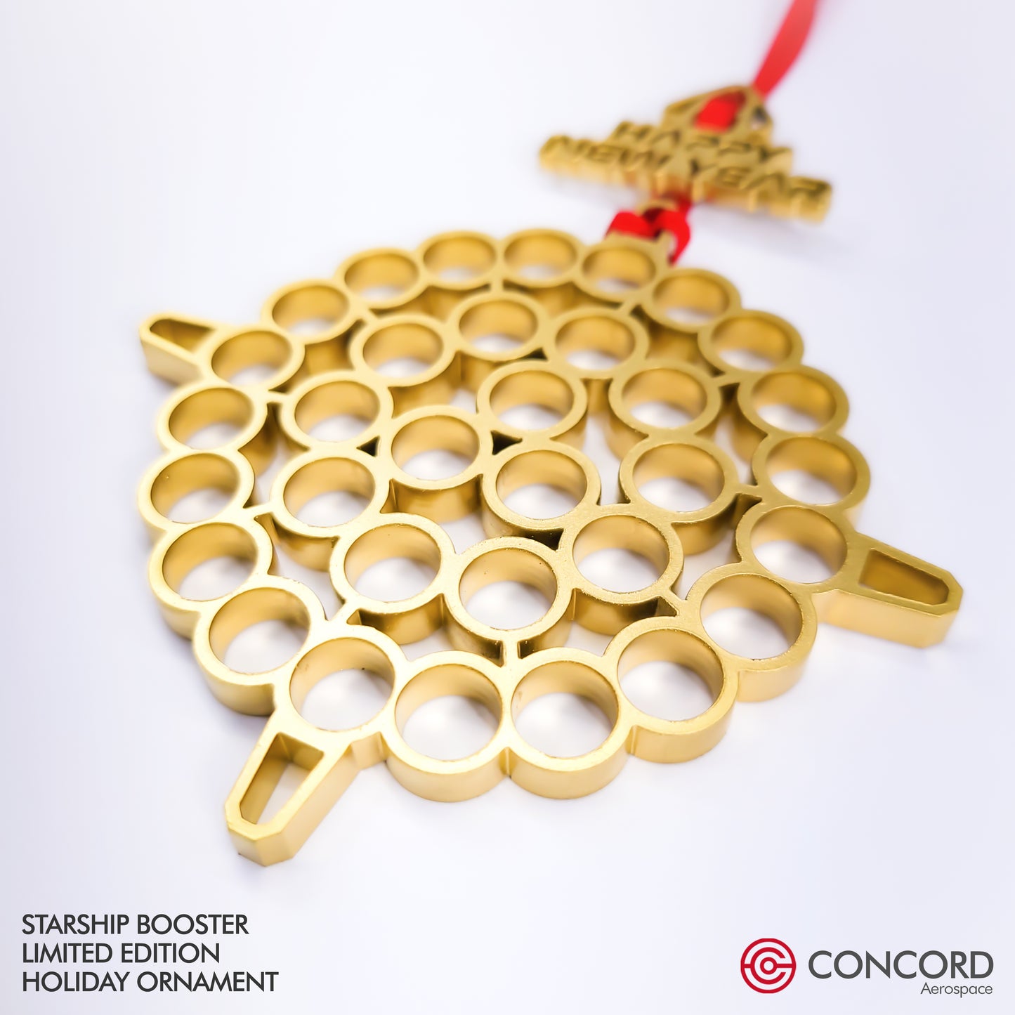 STARSHIP BOOSTER LIMITED EDITION TREE ORNAMENT - Concord Aerospace