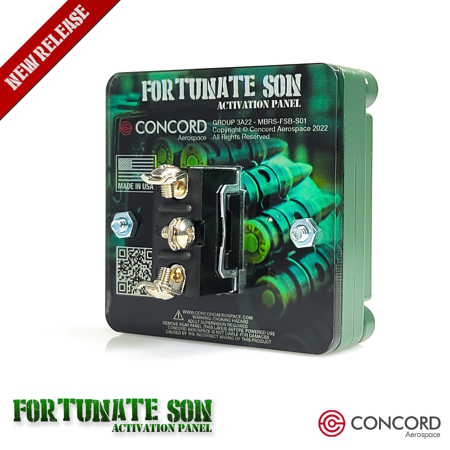 FORTUNATE SON PANEL - Concord Aerospace Concord Aerospace Concord Aerospace SPACE SWITCH - SINGLE