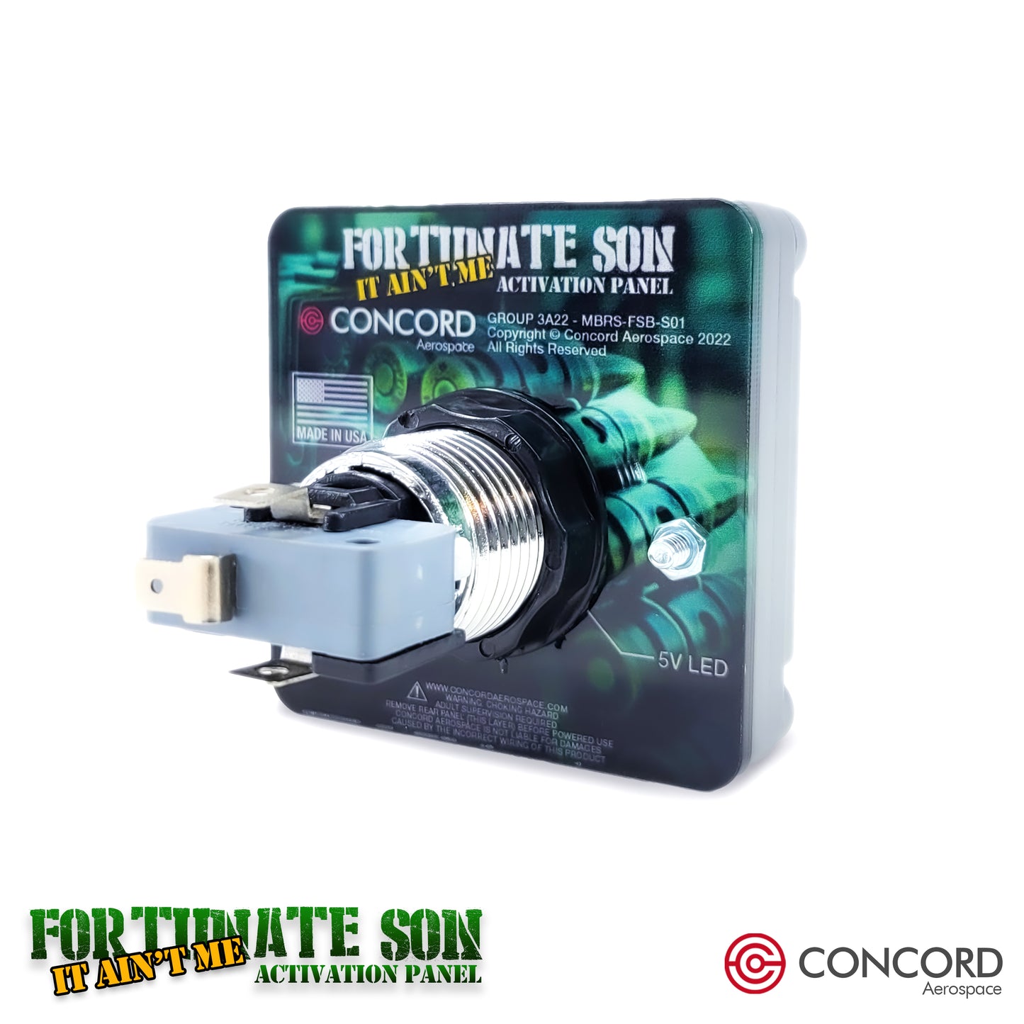 FORTUNATE SON PANEL - Concord Aerospace Concord Aerospace Concord Aerospace SPACE SWITCH - SINGLE