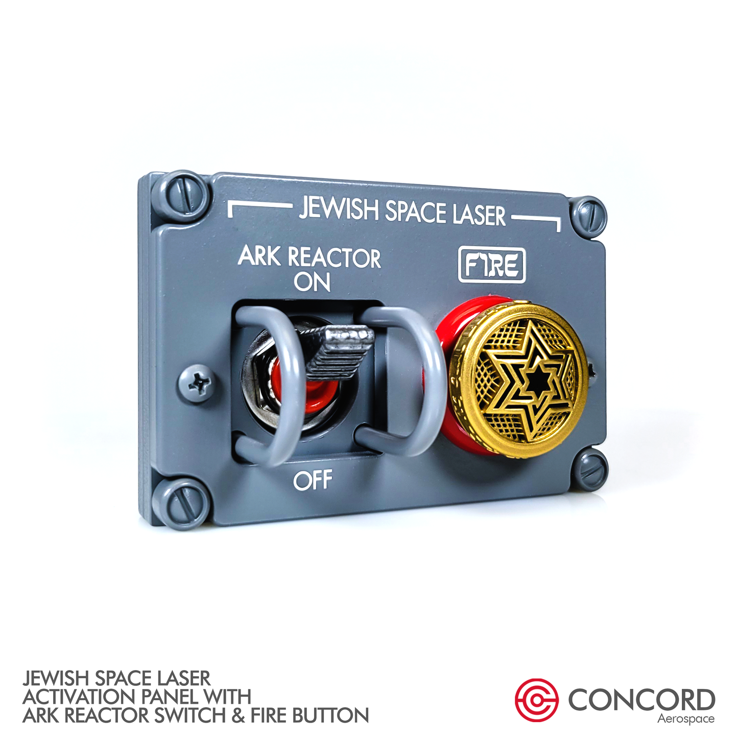 JEWISH SPACE LASER ACTIVATION PANELS - Concord Aerospace Concord Aerospace Concord Aerospace SPACE SWITCH - SINGLE