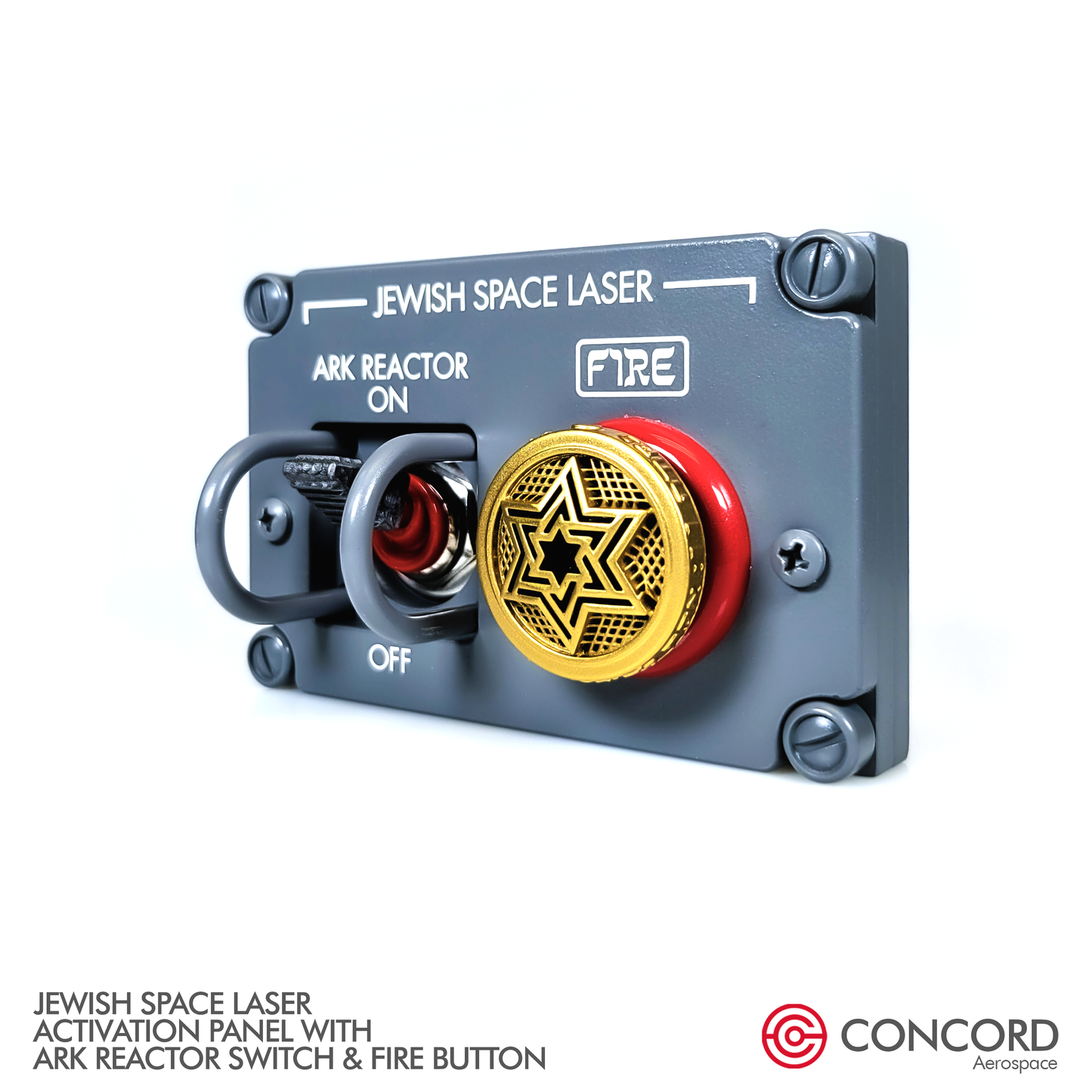 JEWISH SPACE LASER ACTIVATION PANELS - Concord Aerospace Concord Aerospace Concord Aerospace SPACE SWITCH - SINGLE