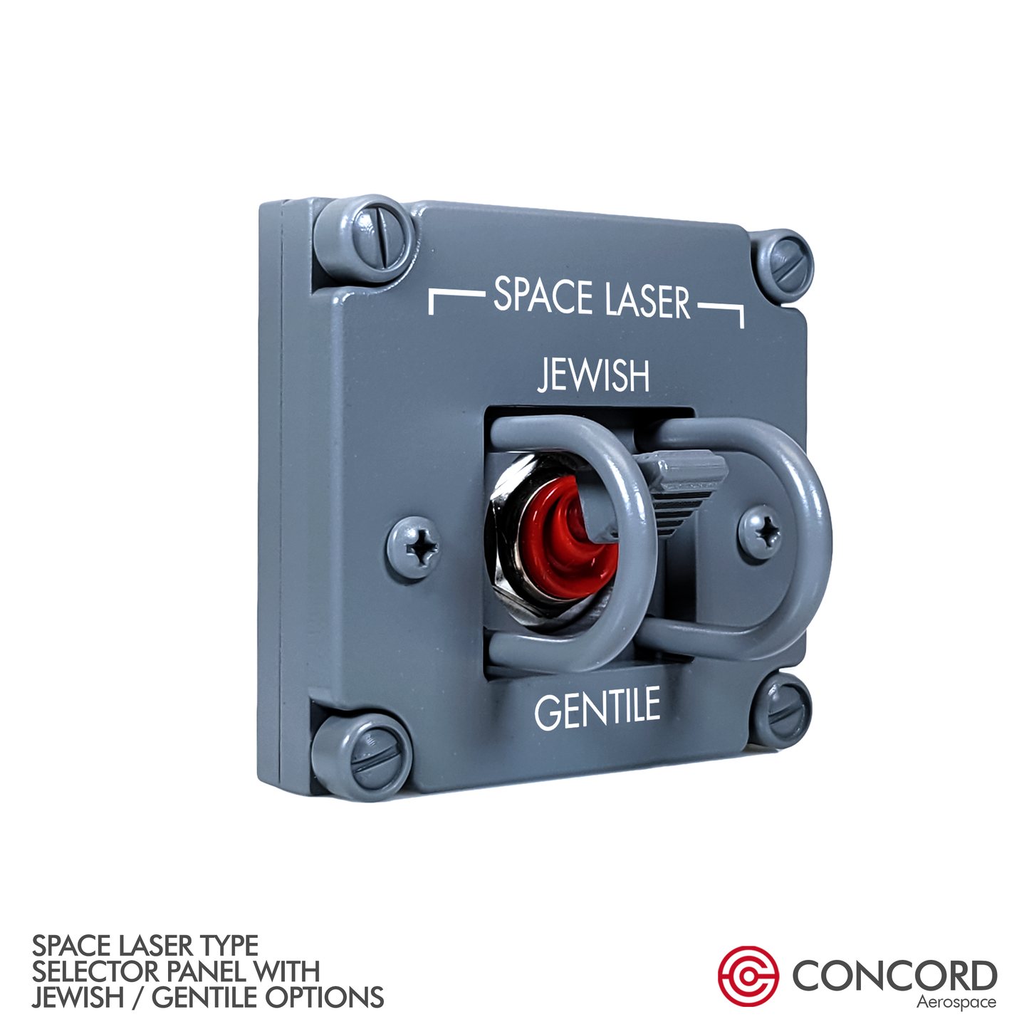 JEWISH SPACE LASER ACTIVATION PANELS - Concord Aerospace Concord Aerospace Concord Aerospace SPACE SWITCH - SINGLE