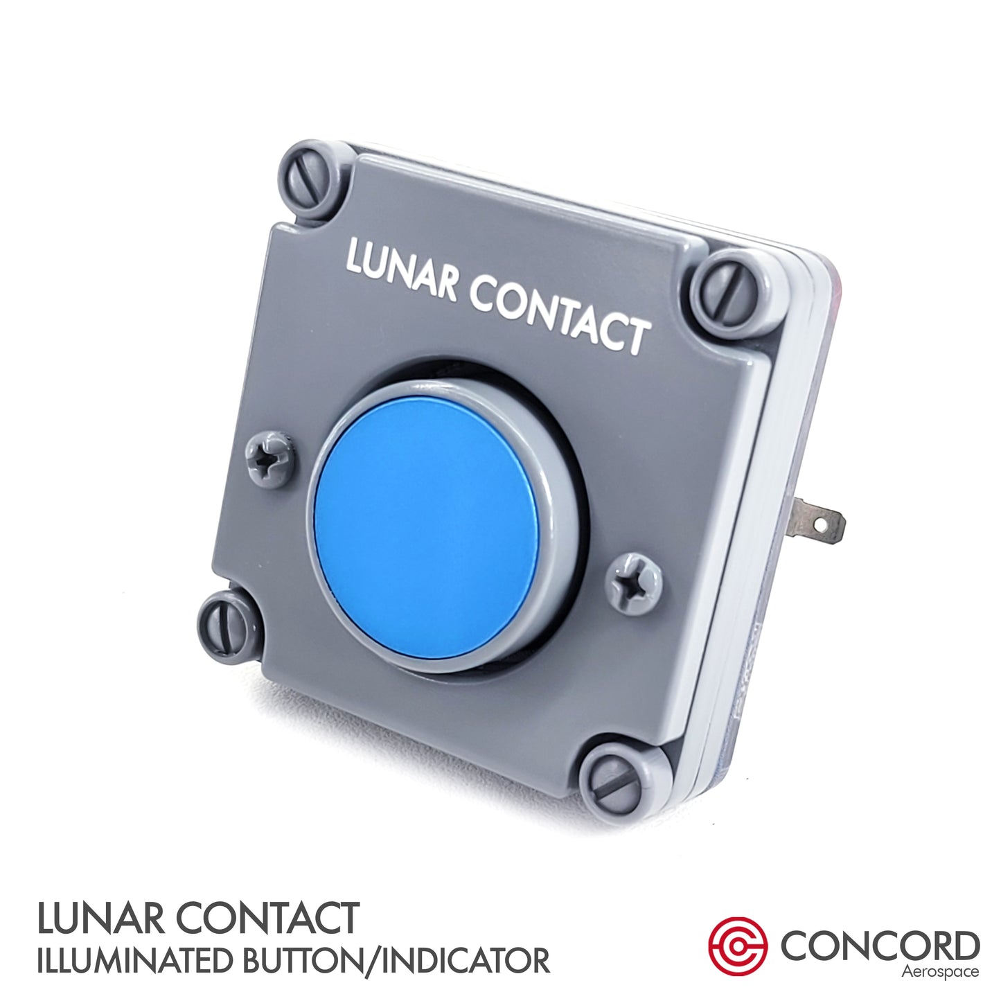 LUNAR CONTACT INDICATOR PANEL - LM - Concord Aerospace Concord Aerospace Concord Aerospace SPACE SWITCH - SINGLE