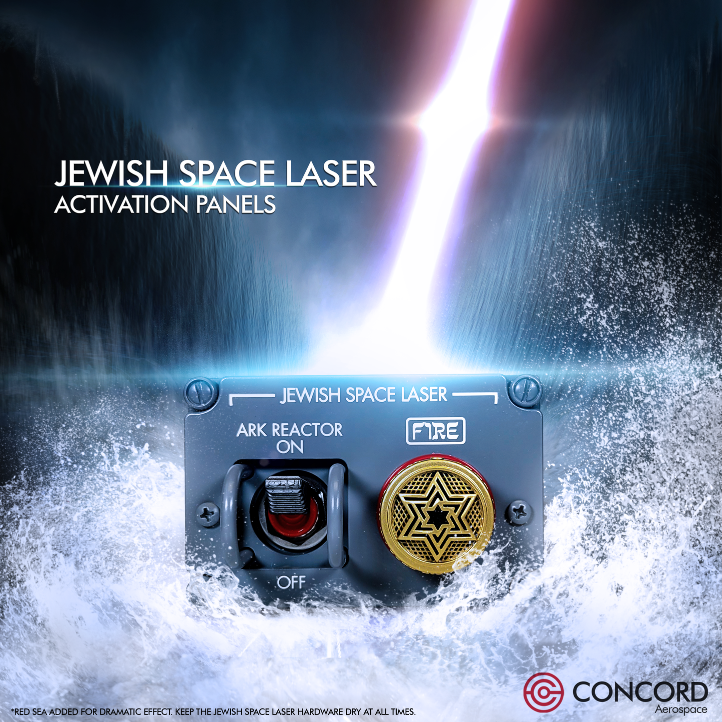 JEWISH SPACE LASER ACTIVATION PANELS - Concord Aerospace Concord Aerospace Concord Aerospace SPACE SWITCH - SINGLE