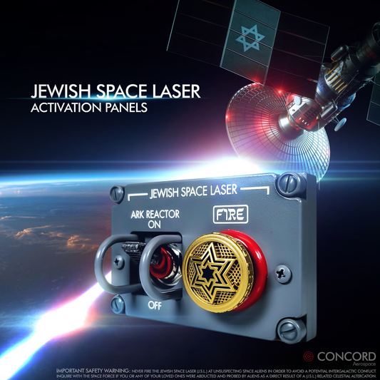 JEWISH SPACE LASER ACTIVATION PANELS - Concord Aerospace Concord Aerospace Concord Aerospace SPACE SWITCH - SINGLE