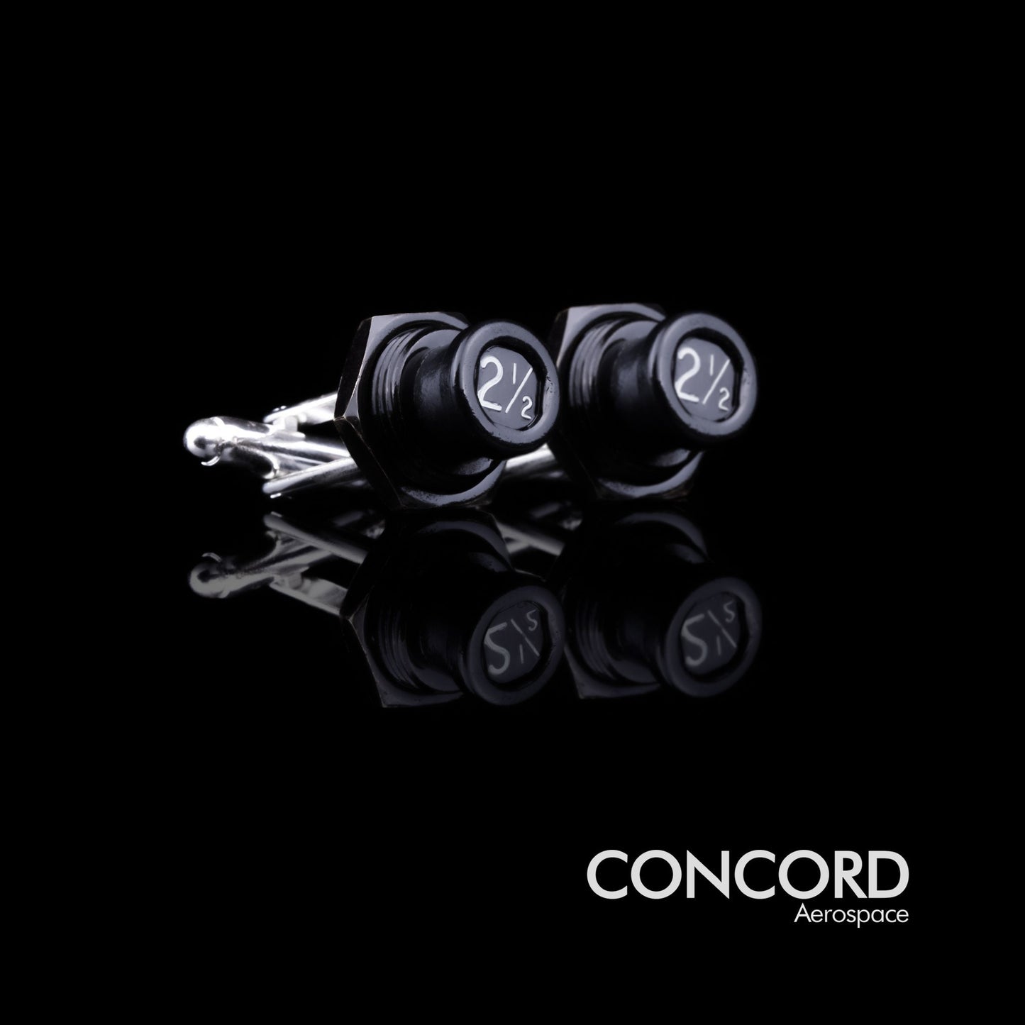 JET CUFFLINKS - CRAFTED FROM THE MIGHTY BOEING 747 - Concord Aerospace Concord Aerospace Concord Aerospace cufflinks