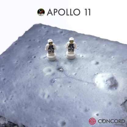 APOLLO 11 - SEA OF TRANQUILITY - LANDING SITE SLATE ASTROCOASTER - Concord Aerospace