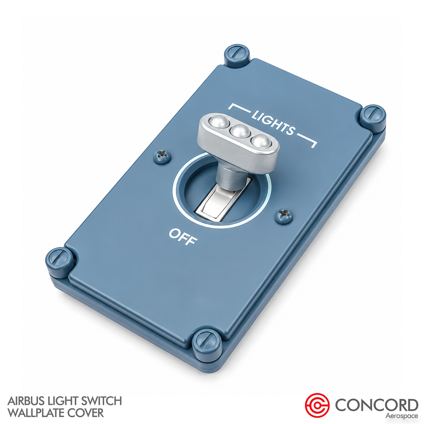 AIRBUS OVERHEAD LIGHTS PANEL WALL PLATE
