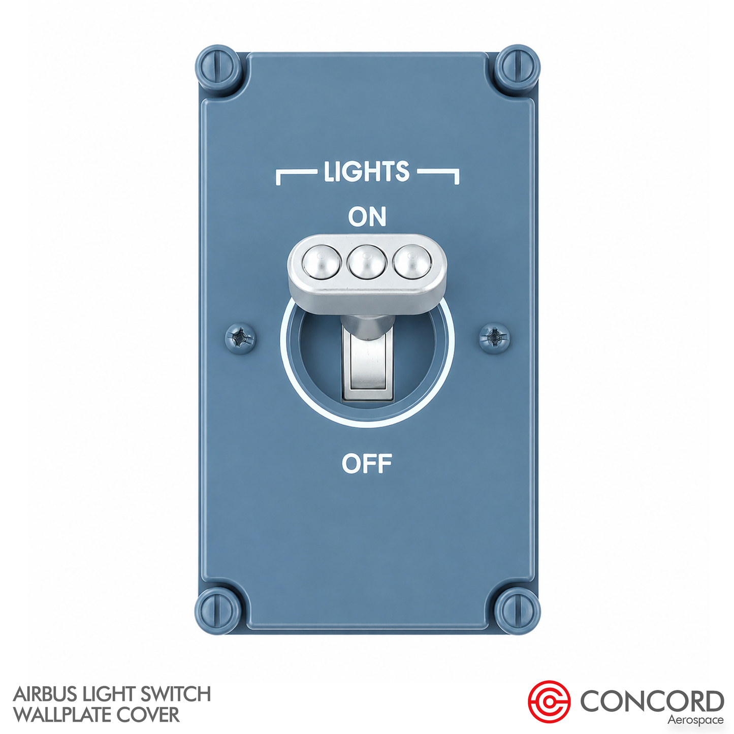AIRBUS OVERHEAD LIGHTS PANEL WALL PLATE