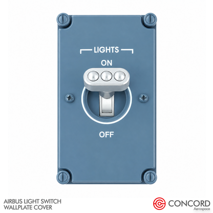 AIRBUS OVERHEAD LIGHTS PANEL WALL PLATE