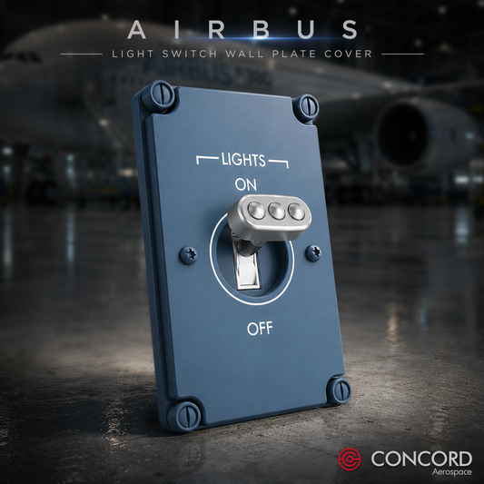 AIRBUS OVERHEAD LIGHTS PANEL WALL PLATE