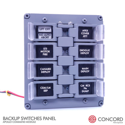 APOLLO COMMAND MODULE BACKUP SWITCHES PANEL - Concord Aerospace