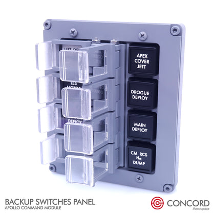 APOLLO COMMAND MODULE BACKUP SWITCHES PANEL - Concord Aerospace
