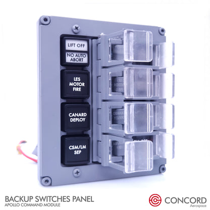 APOLLO COMMAND MODULE BACKUP SWITCHES PANEL - Concord Aerospace