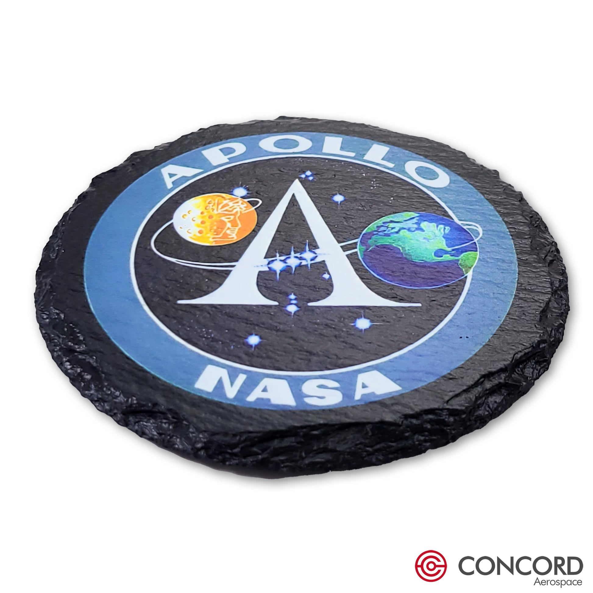 APOLLO PROGRAM - SLATE COASTER - Concord Aerospace Concord Aerospace Concord Aerospace Coasters
