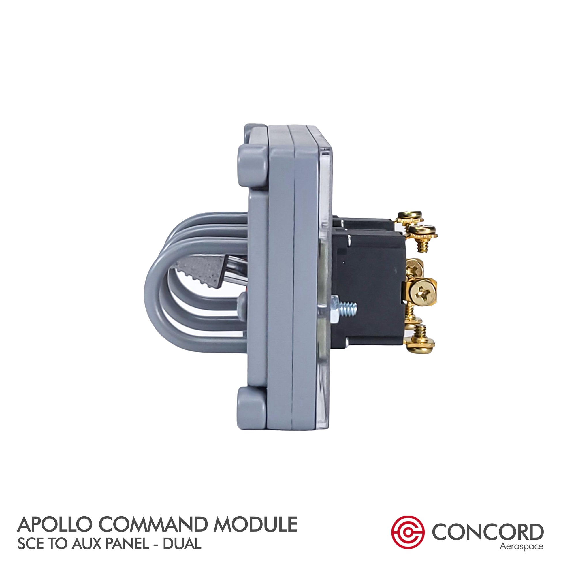 APOLLO COMMAND MODULE DUAL SWITCH PANEL - SCE to AUX - Concord Aerospace