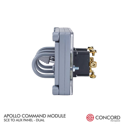 APOLLO COMMAND MODULE DUAL SWITCH PANEL - SCE to AUX - Concord Aerospace