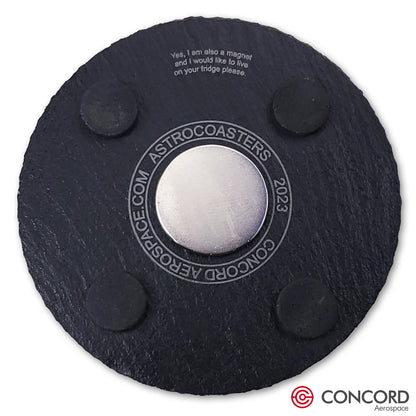 APOLLO 7 MISSION - SLATE COASTER - Concord Aerospace Concord Aerospace Concord Aerospace Coasters