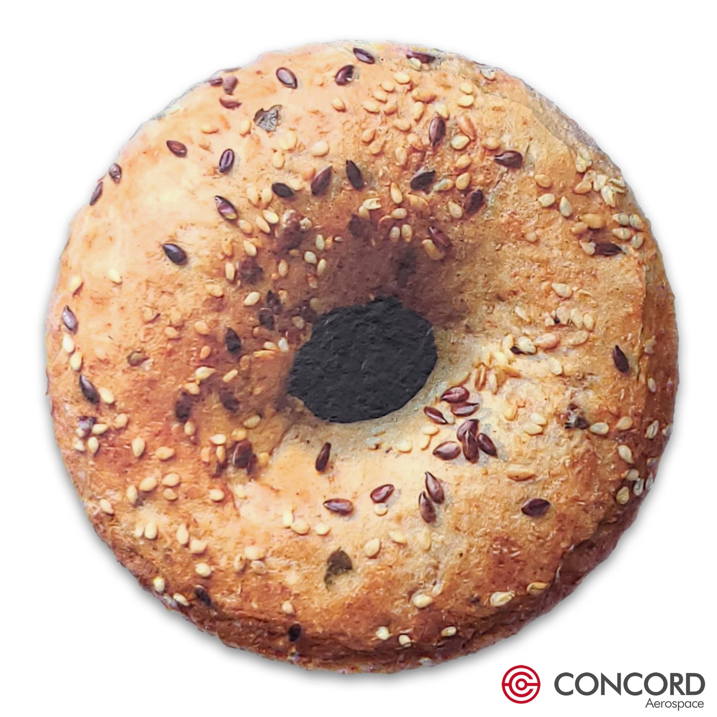 SPACE BAGEL - SLATE COASTER - Concord Aerospace Concord Aerospace Concord Aerospace Coasters