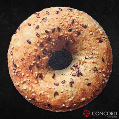 SPACE BAGEL - SLATE COASTER - Concord Aerospace Concord Aerospace Concord Aerospace Coasters
