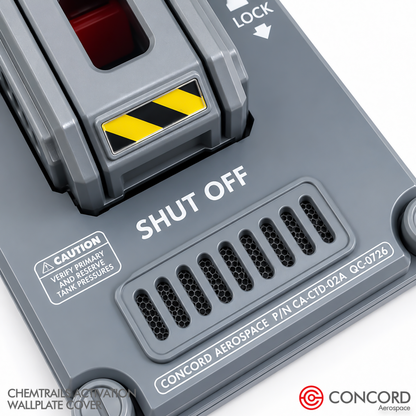 CHEMTRAILS ACTIVATION PANEL LIGHT SWITCH WALL PLATE