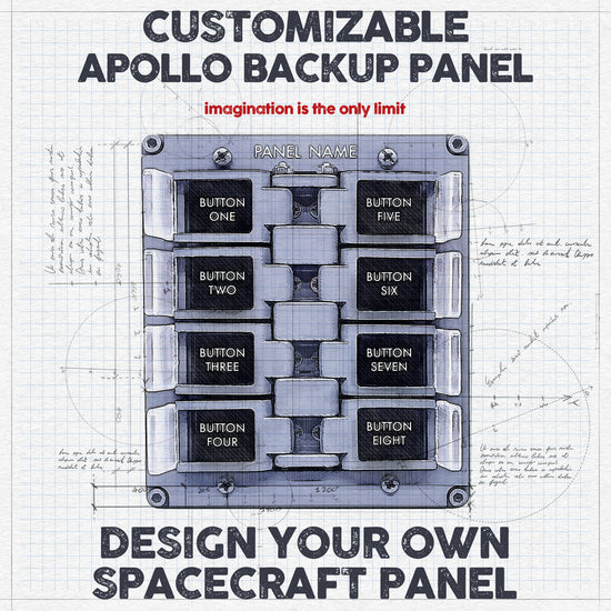Customizable Pc Command Panel CUSTOMIZABLE APOLLO COMMAND MODULE BACKUP SWITCHES PANEL | Concord ...