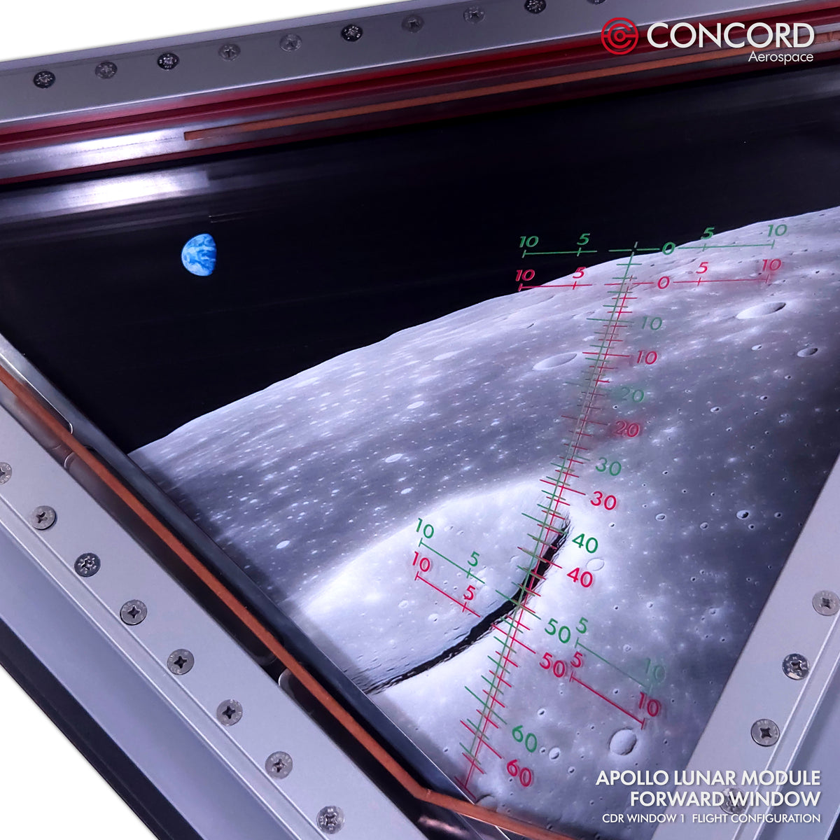 APOLLO LUNAR MODULE FORWARD WINDOW – Flight Configuration – Concord ...