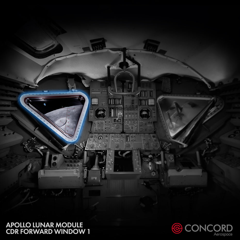 APOLLO LUNAR MODULE FORWARD WINDOW – Flight Configuration – Concord ...