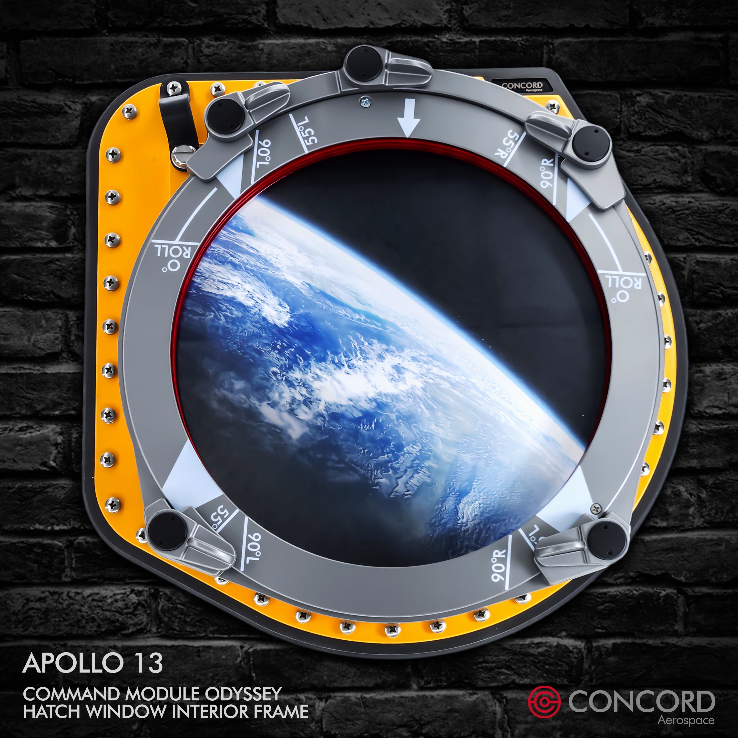 APOLLO 13 COMMAND MODULE ODYSSEY HATCH WINDOW โ Concord Aerospace