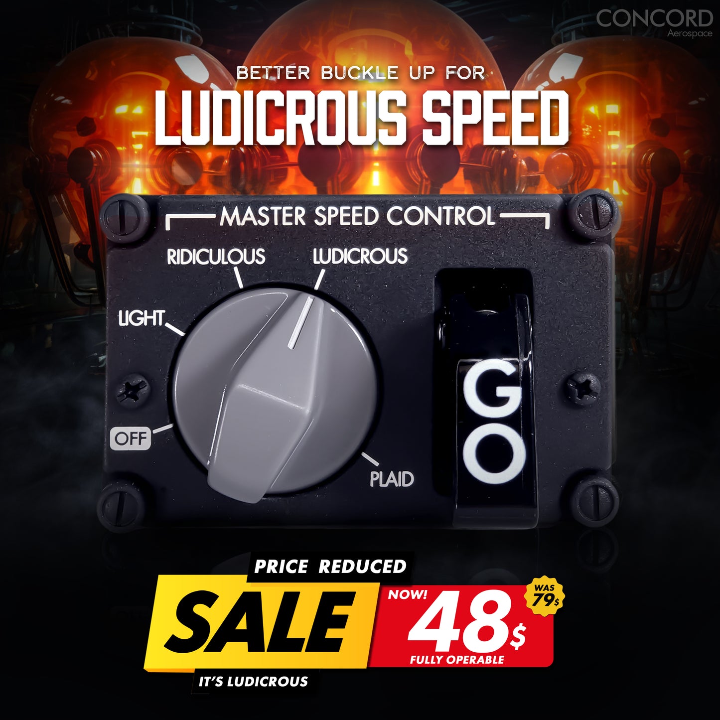 LUDICROUS SPEED PANEL