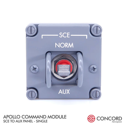 APOLLO COMMAND MODULE SINGLE SWITCH PANEL - SCE to AUX - Concord Aerospace