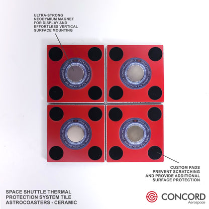 SPACE SHUTTLE THERMAL PROTECTION SYSTEM TILE ASTROCOASTER - Concord Aerospace
