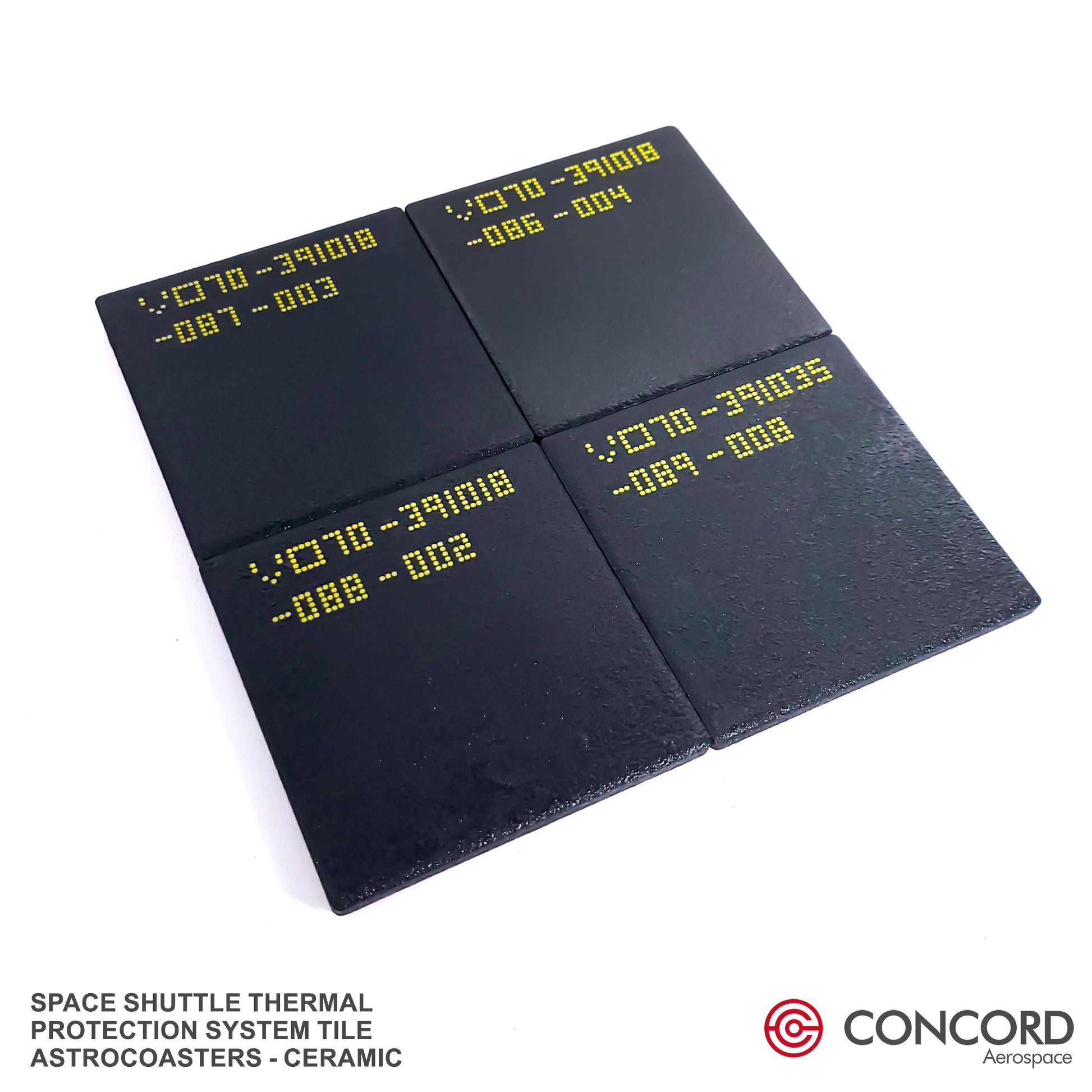 SPACE SHUTTLE THERMAL PROTECTION SYSTEM TILE ASTROCOASTER - Concord Aerospace