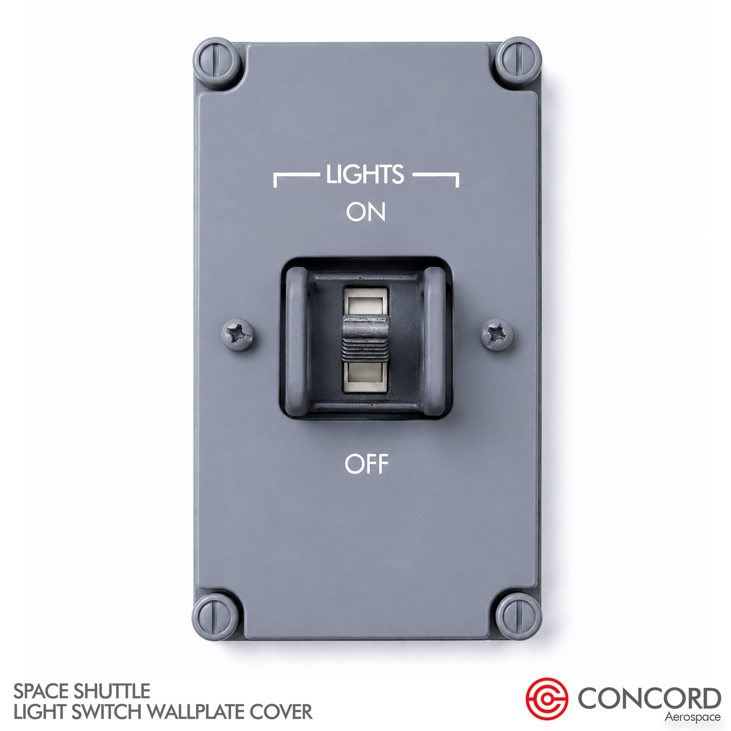 SPACE SHUTTLE LIGHT SWITCH PANEL WALLPLATE COVER